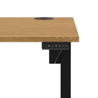 Air Lite Height Adjustable Desk With Cable Ports