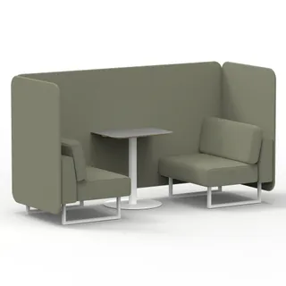 Brixworth Bench Booth in Single Tone