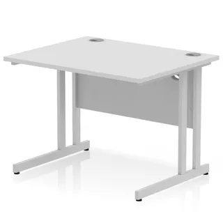 Impulse Straight Desk Cantilever Leg