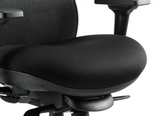 Stealth Shadow High Mesh Back Ergonomic Posture Chair with Arms