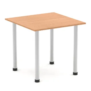 Impulse Square Table With Post Leg
