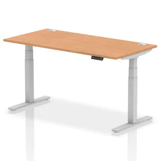 EE - Air Height Adjustable Desk With Cable Ports