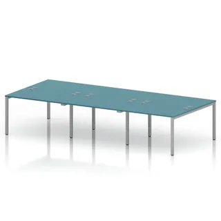Impulse B2B Bench Desk - 6 Person