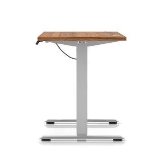 Air Lite Height Adjustable Slimline Desk With Cable Ports