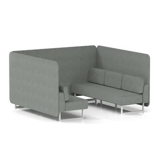 Brixworth Bench Booth in Single Tone