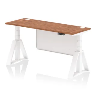 Air Height Adjustable Slimline Desk With Cable Ports