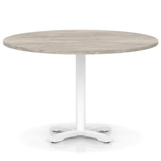 EE - Italia Round Poseur Table With Cross Base