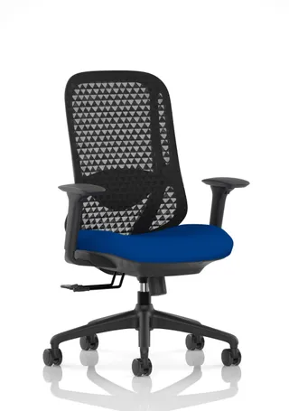 Prism Ergonomic Mesh Back Office Chair with Adjustable Arms