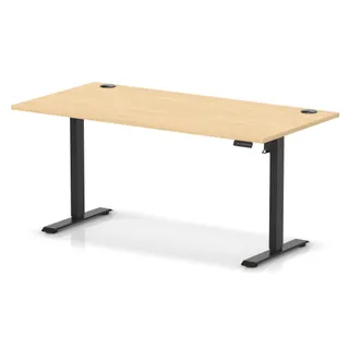 OE - Air Lite Height Adjustable Desk With Cable Ports