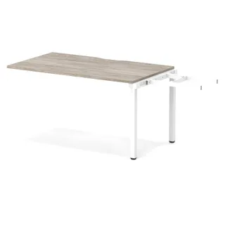 Evolve Plus Single Row Bench Desk Extension Kit