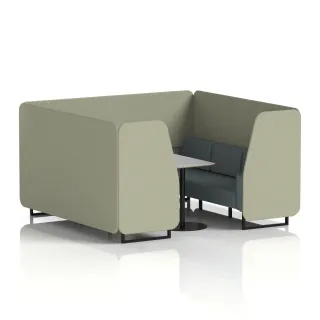 Brixworth Booth in Two Tone
