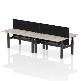 1600 / Grey Oak / Black Frame