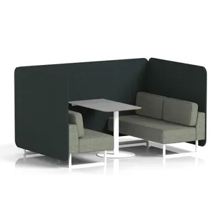 Brixworth Bench Booth in Two Tone