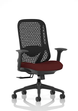 Prism Ergonomic Mesh Back Office Chair with Adjustable Arms
