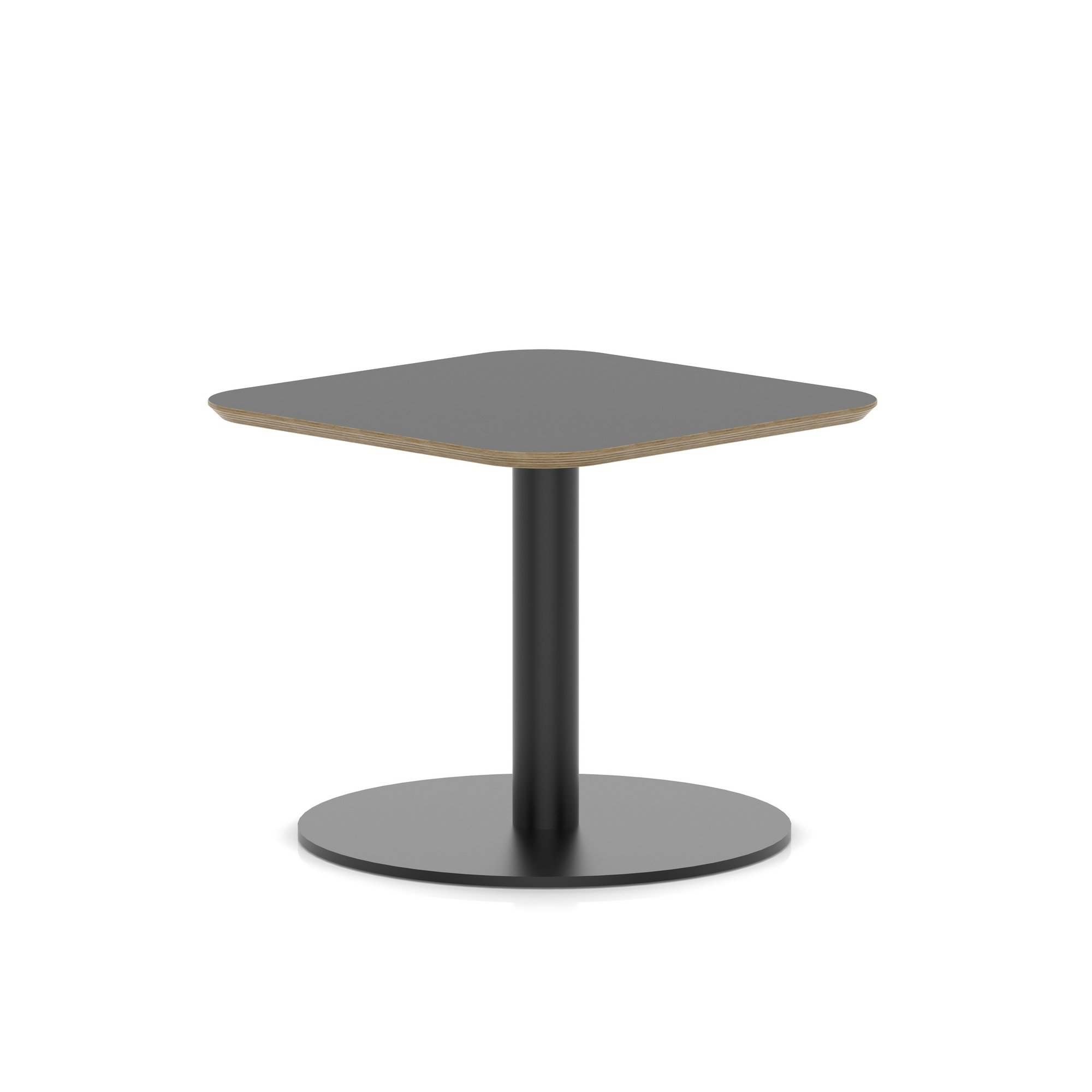 Brixworth Square Coffee Table With Disc Base