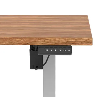 Air Lite Height Adjustable Desk With Scalloped Edge