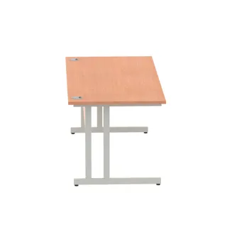 Impulse Straight Desk Cantilever Leg