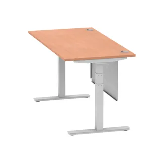 Air Height Adjustable Desk With Cable Ports