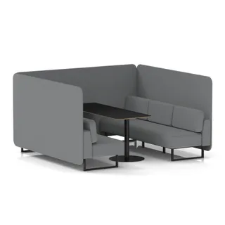 Brixworth Bench Booth in Single Tone
