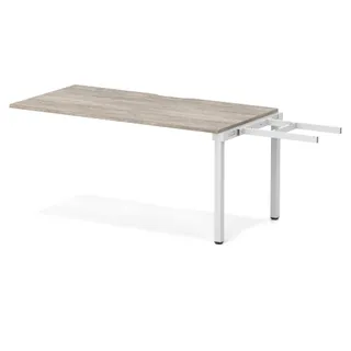 Evolve Plus Single Row Bench Desk Extension Kit
