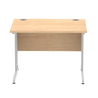 Impulse Straight Desk Cable Managed Leg