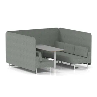 Brixworth Bench Booth in Single Tone