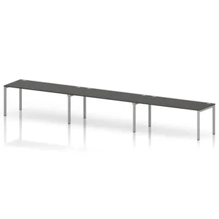 Impulse Single Row Bench Desk - 3 Person