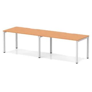 Evolve Plus Single Row Bench Desk - 2 Person