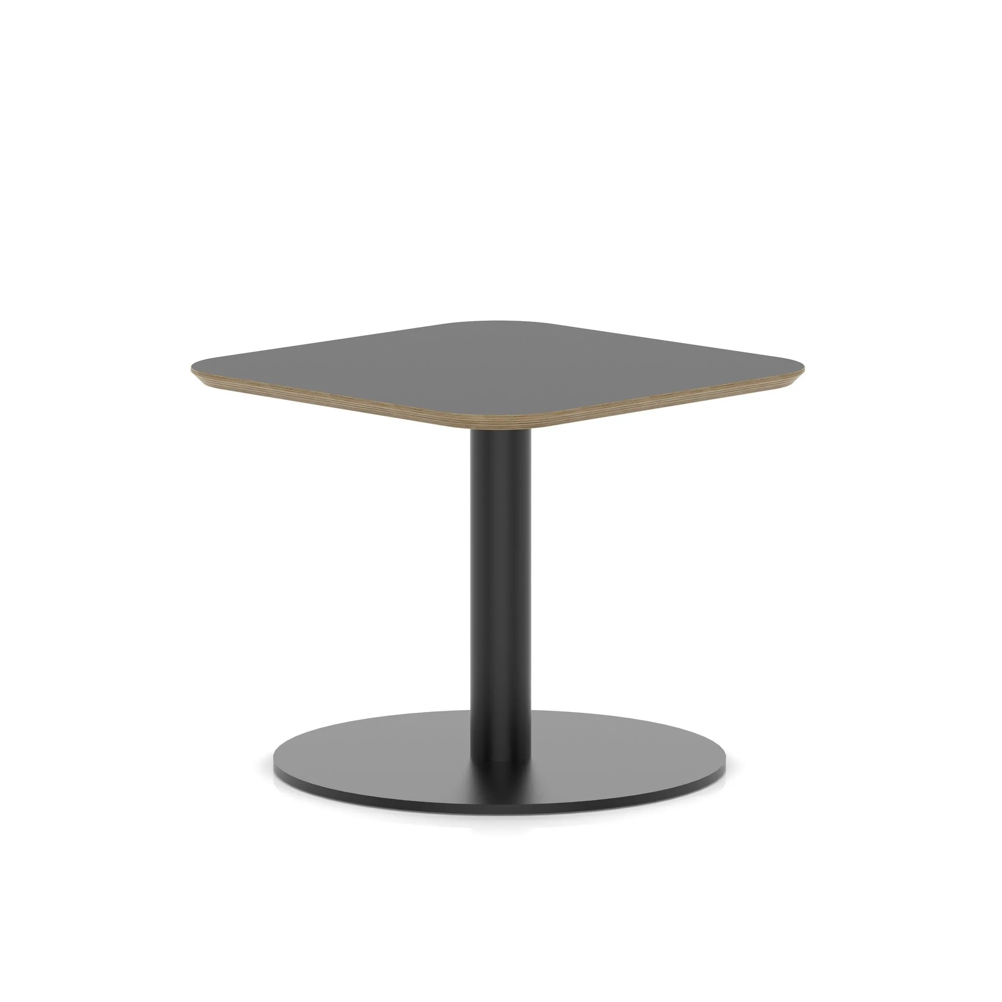 Brixworth Square Coffee Table With Disc Base