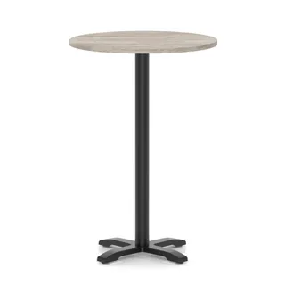 EE - Italia Round Poseur Table With Cross Base