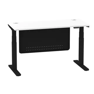 Air Height Adjustable Slimline Desk With Cable Ports