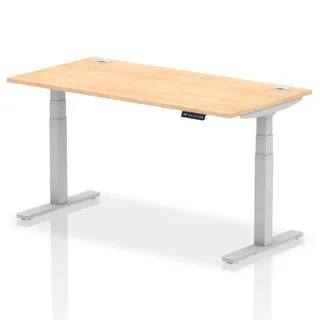 EE - Air Height Adjustable Desk With Cable Ports