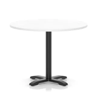 EE - Italia Round Poseur Table With Cross Base