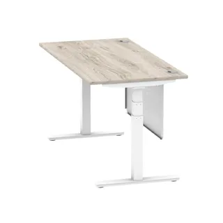 Air Height Adjustable Desk With Cable Ports