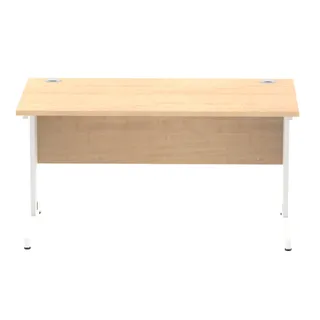 Impulse Straight Desk Cable Managed Leg