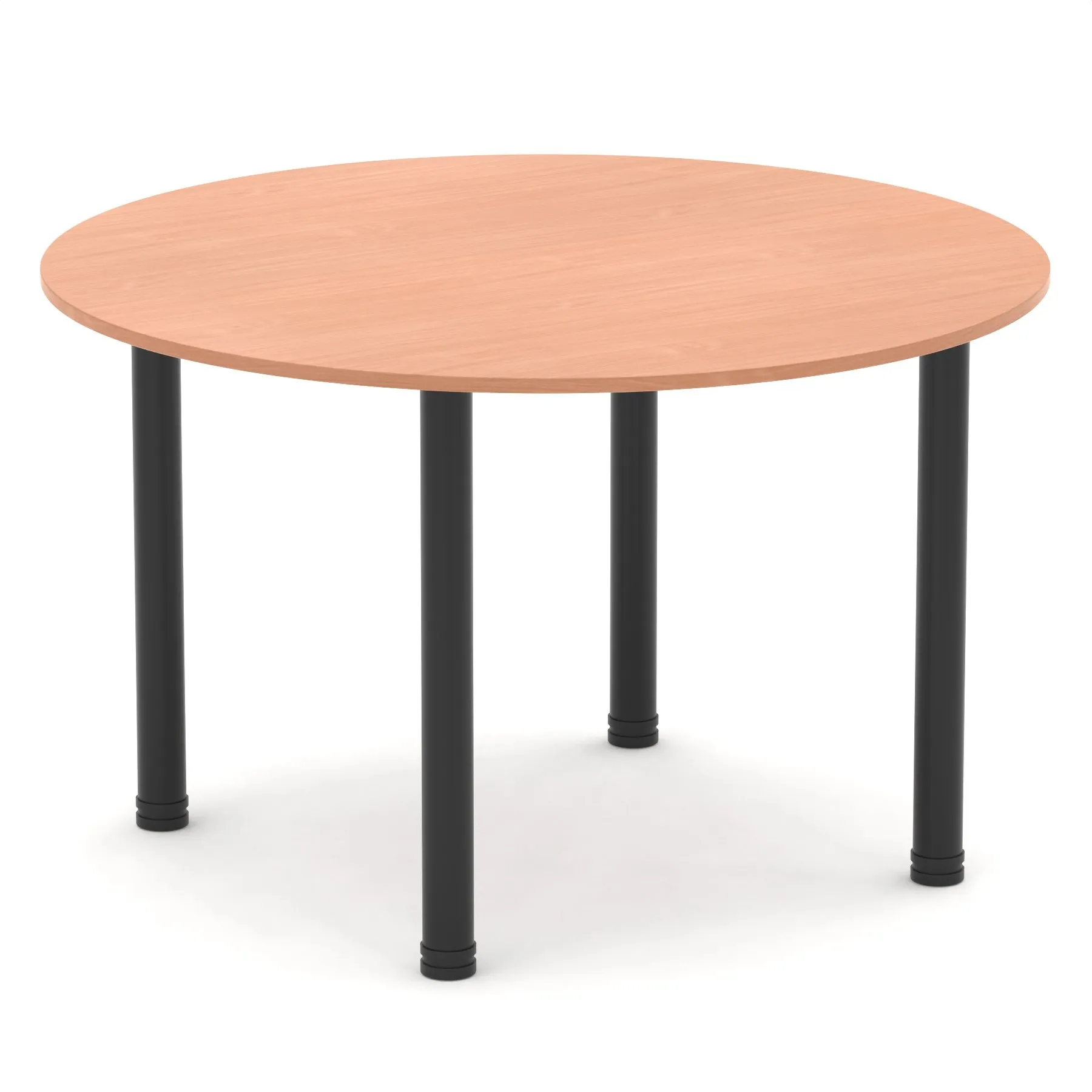 Impulse Round Table With Post Leg