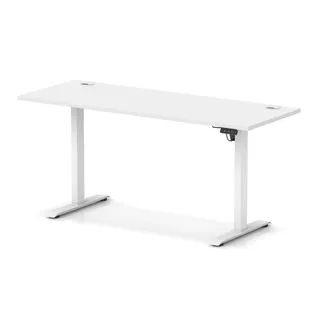 EE - Air Lite Height Adjustable Slimline Desk With Cable Ports