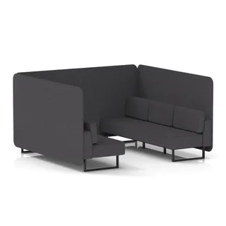 Brixworth Bench Booth in Single Tone