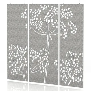 Sch! Acoustic Wall and Hanging Screens (3 Panels)