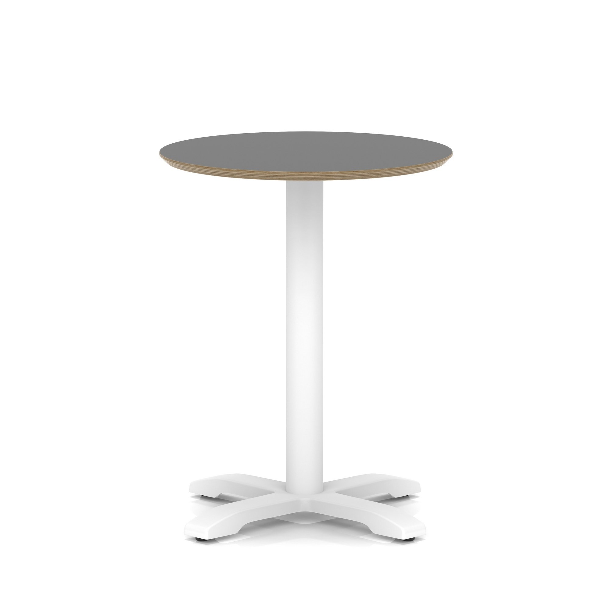 Brixworth Round Coffee Table With Cross Base