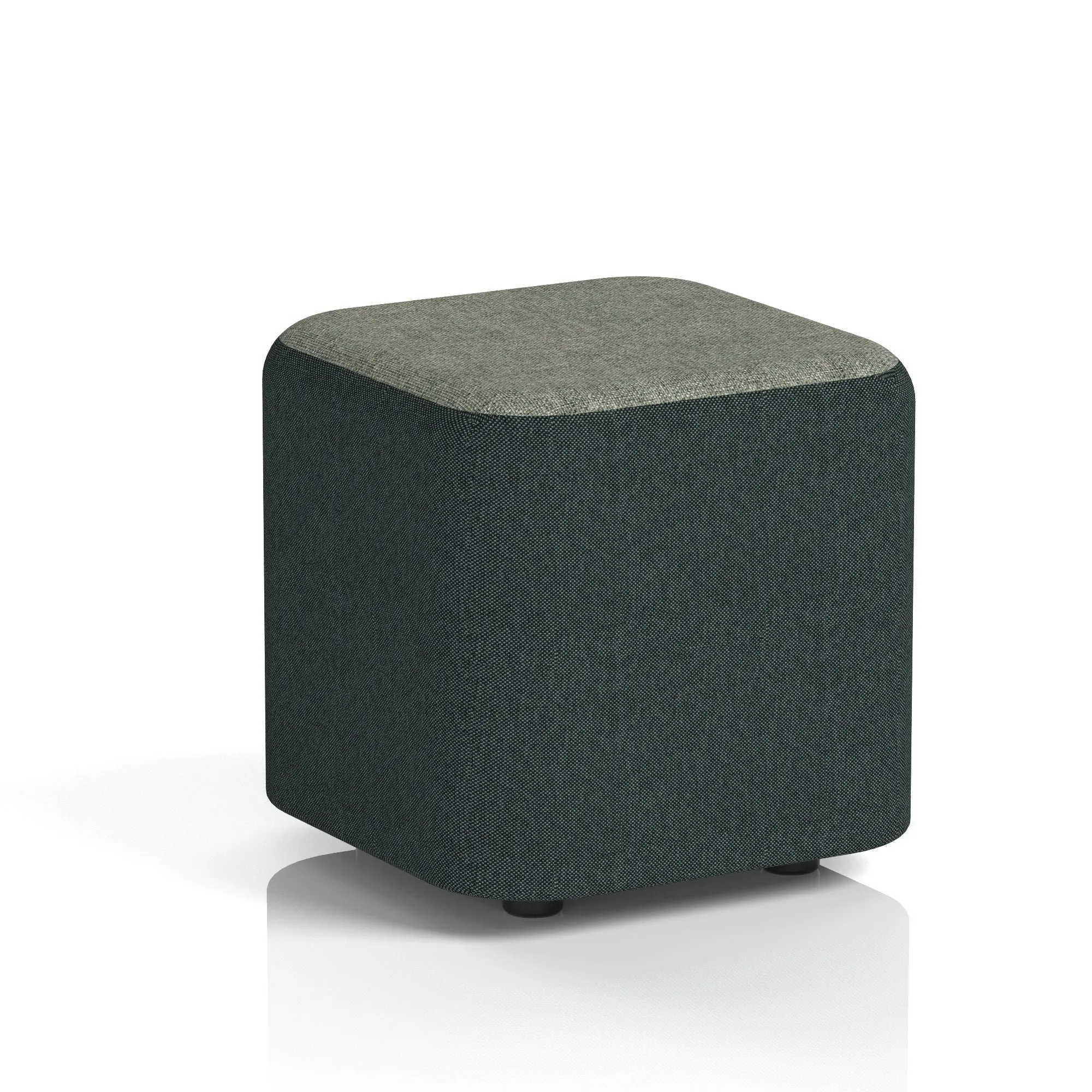 EE - Harlestone Square Stool in Two Tone