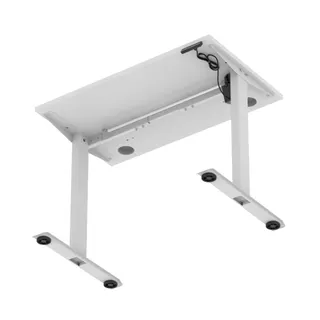 Air Lite Height Adjustable Slimline Desk With Cable Ports