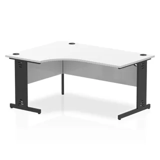 Impulse Crescent Desk Cable Managed Leg