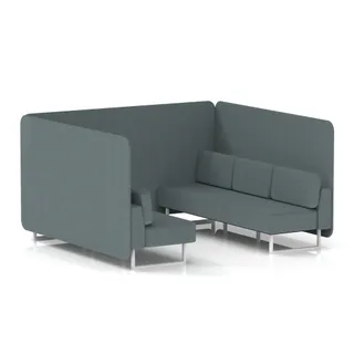 Brixworth Bench Booth in Single Tone