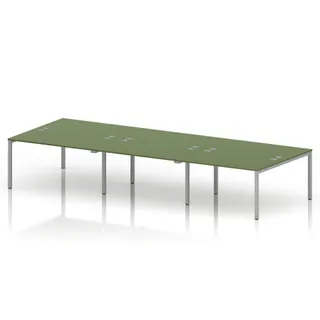 Impulse B2B Bench Desk - 6 Person