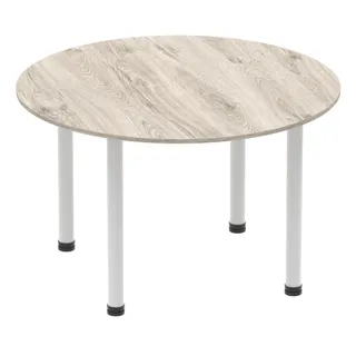 Impulse Round Table With Post Leg