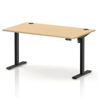 Air Lite Height Adjustable Desk With Cable Ports