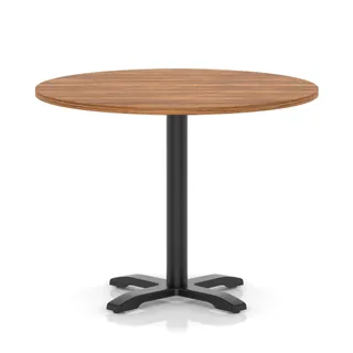 EE - Italia Round Poseur Table With Cross Base