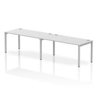 Impulse Single Row Bench Desk - 2 Person