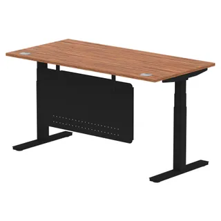 Air Height Adjustable Desk With Cable Ports